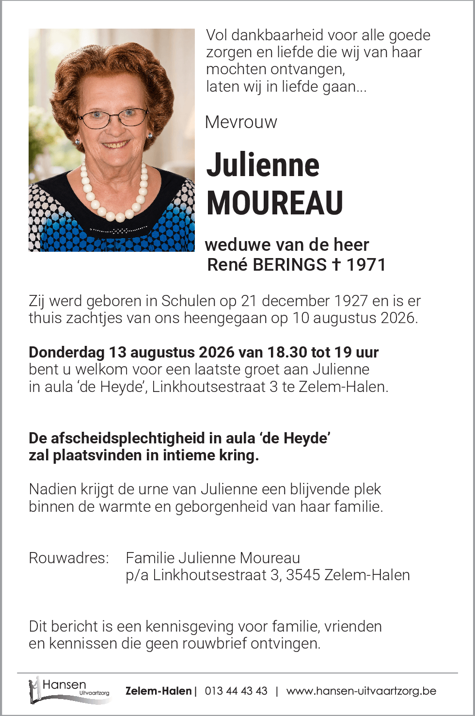 Julienne MOUREAU