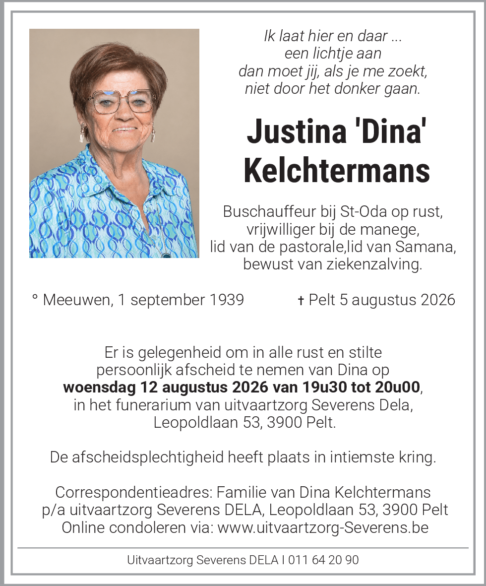 Justina Kelchtermans