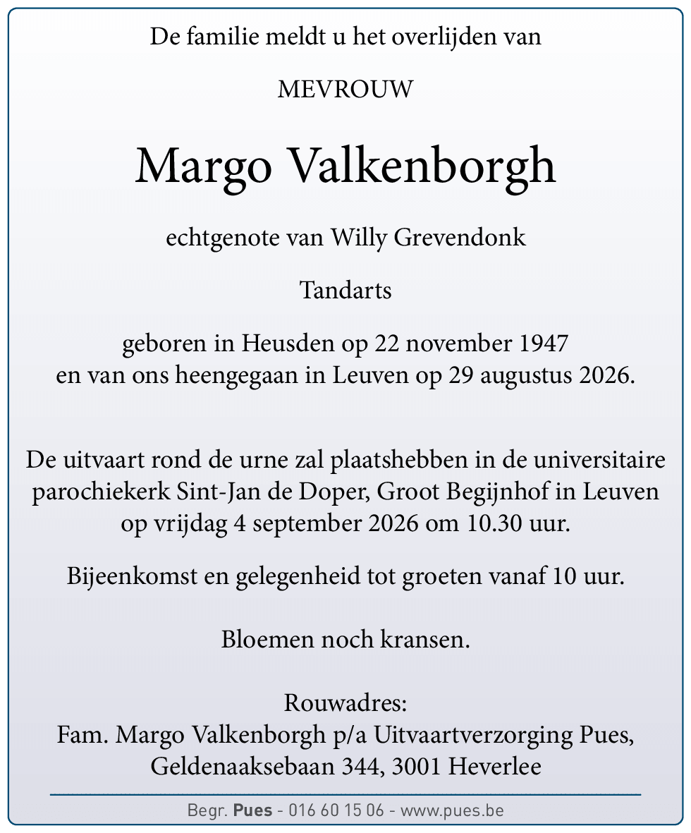 Margo Valkenborgh