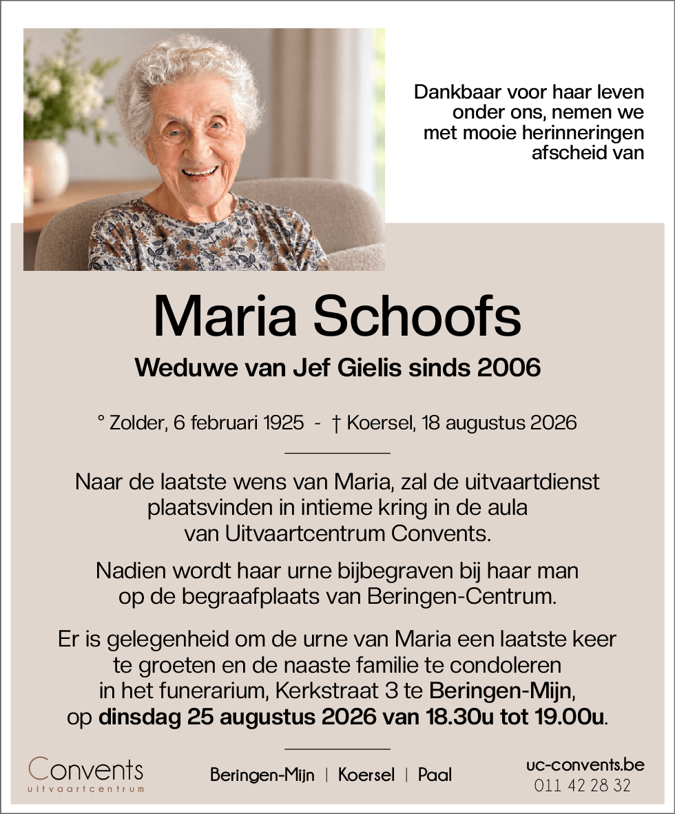 Maria Schoofs