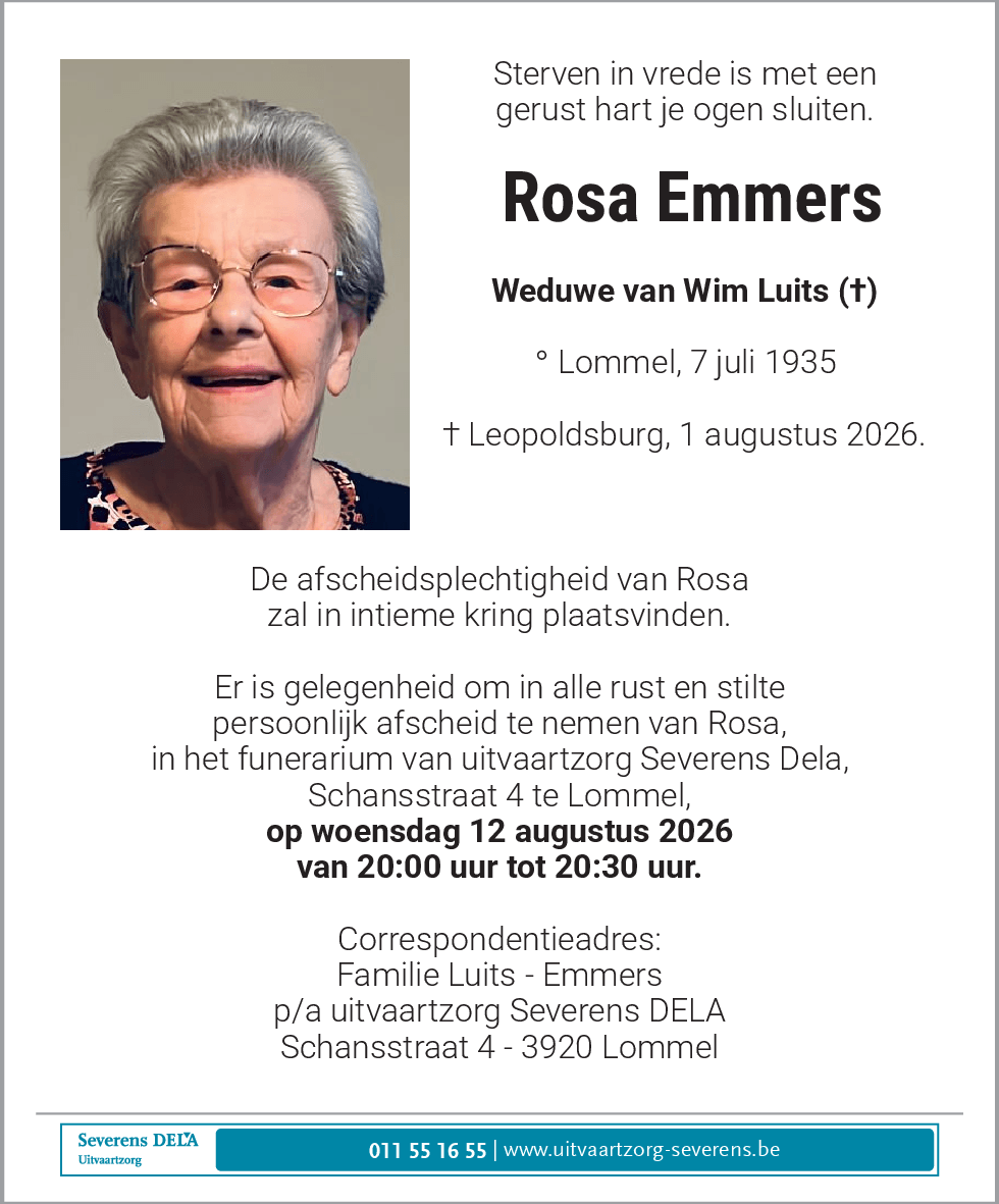 Rosa Emmers