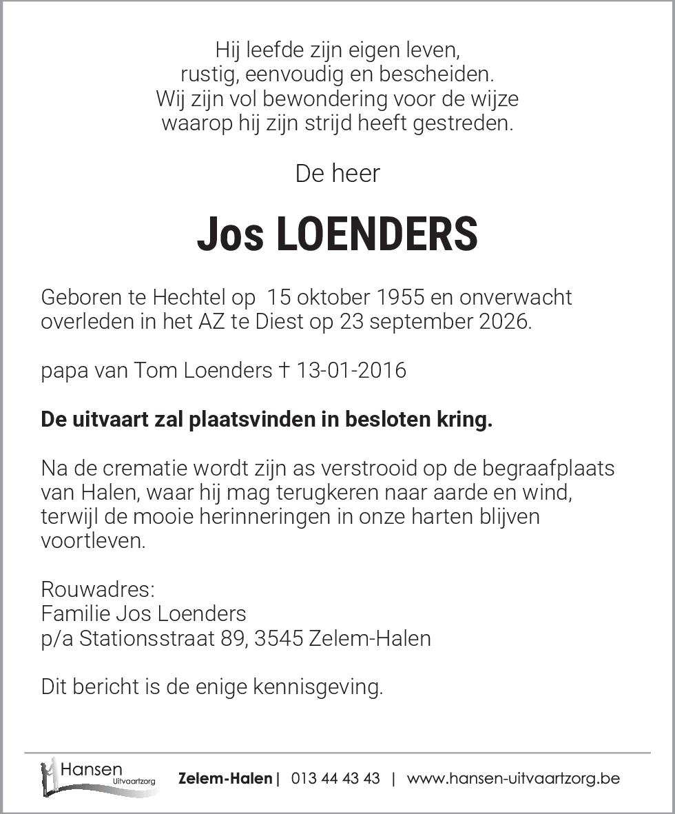 Jos Loenders