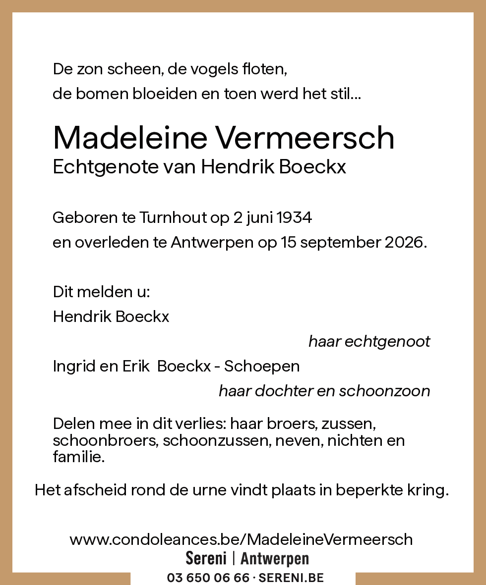 Madeleine Vermeersch