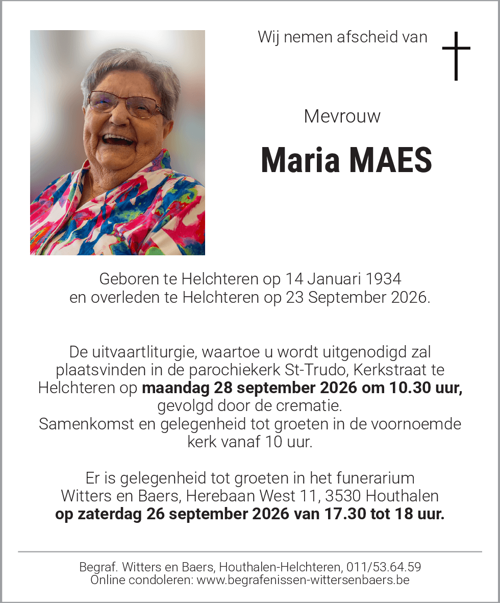 Maria Maes