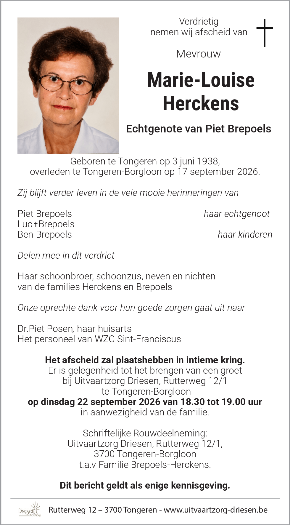 Marie Louise Herckens