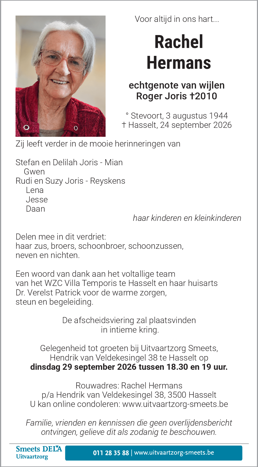 Rachel Hermans