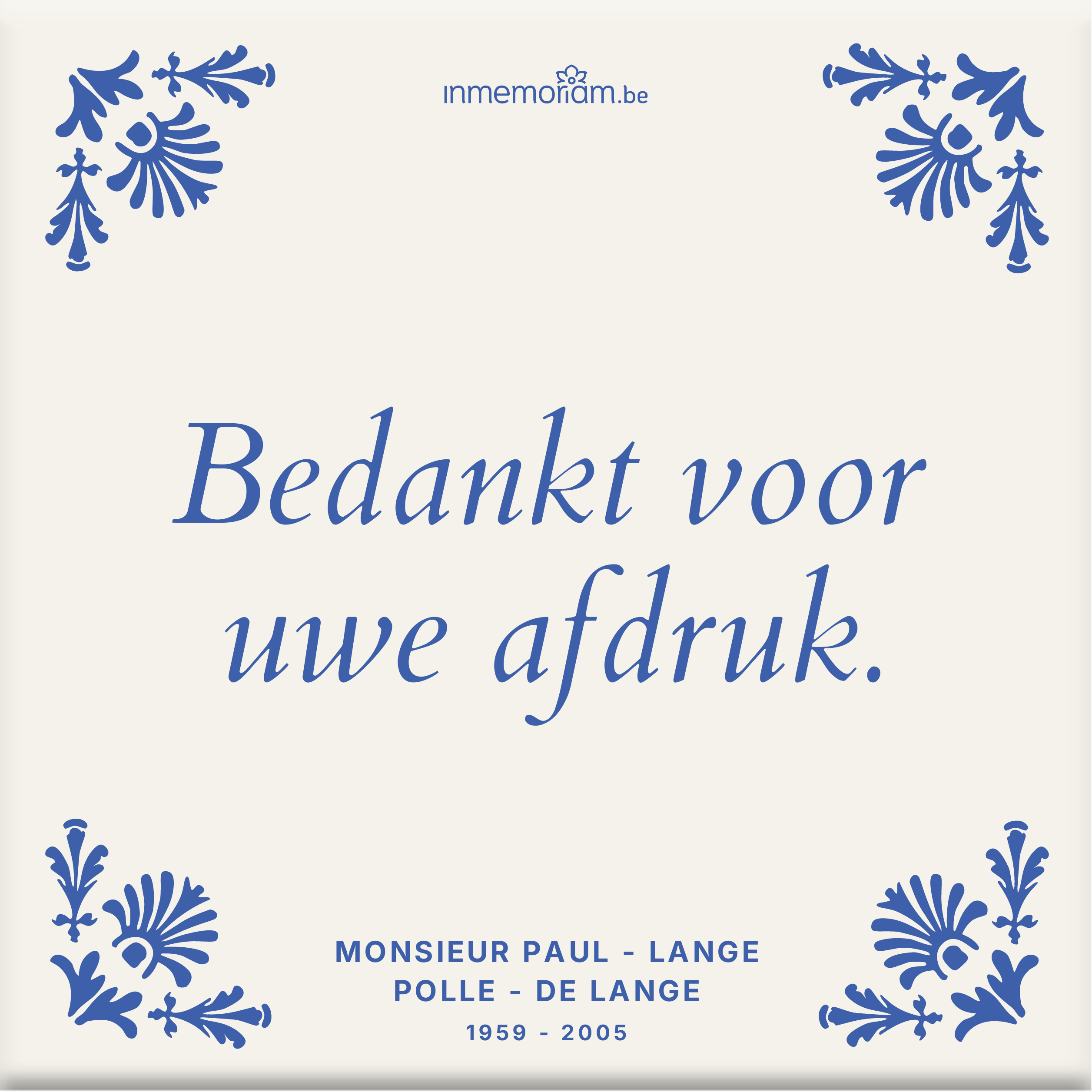 Monsieur Paul - Lange Polle - De Lange