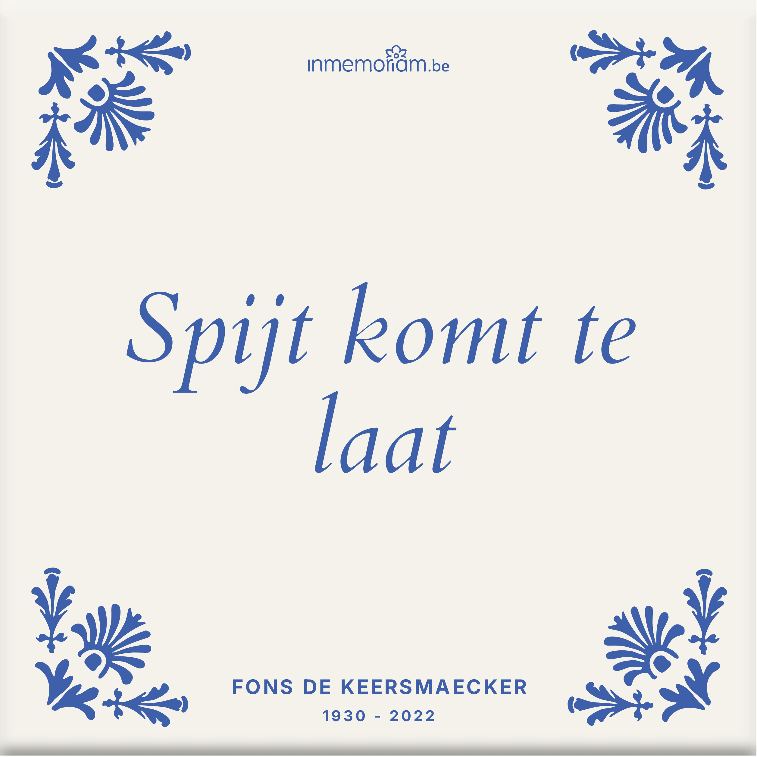Fons De keersmaecker