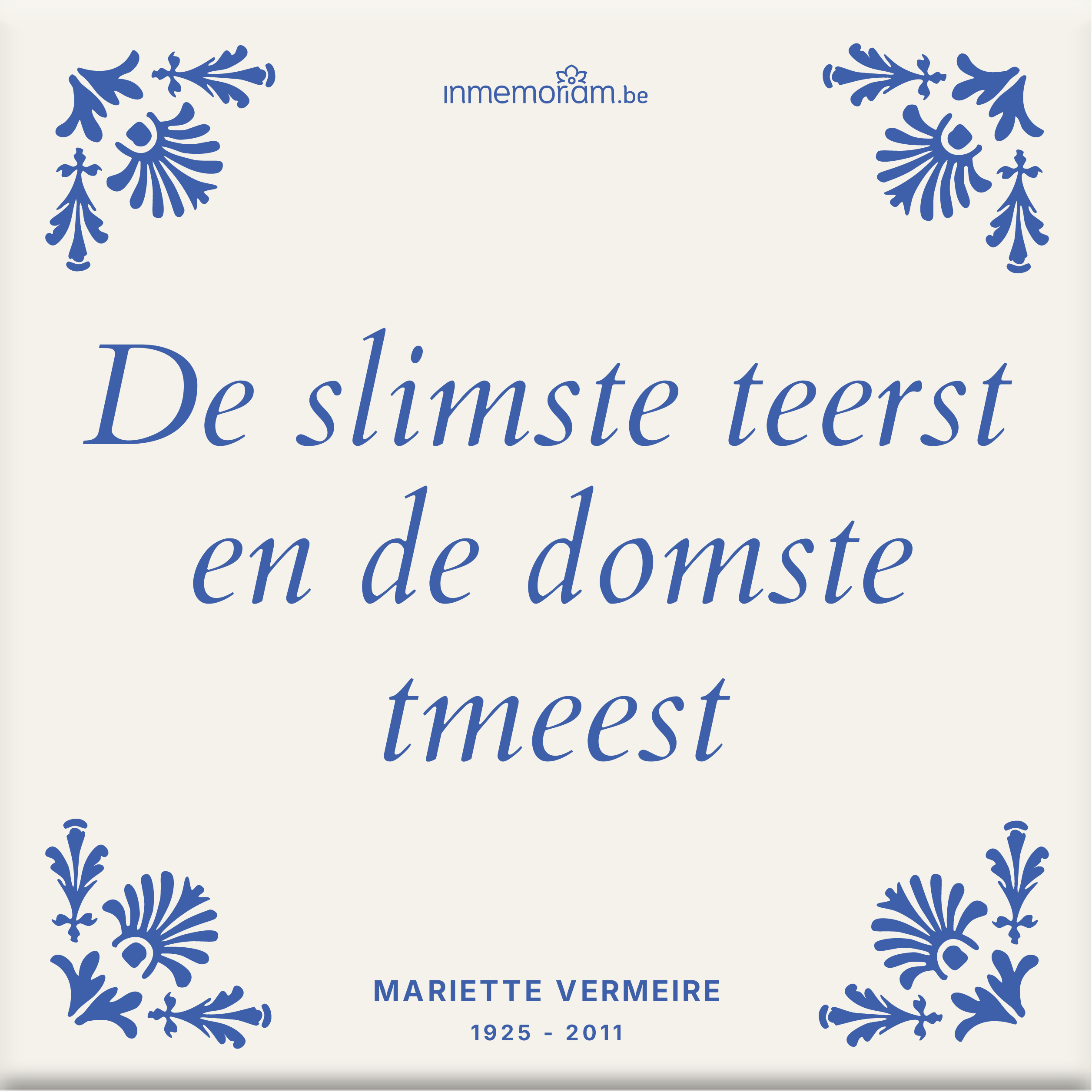 mariette vermeire