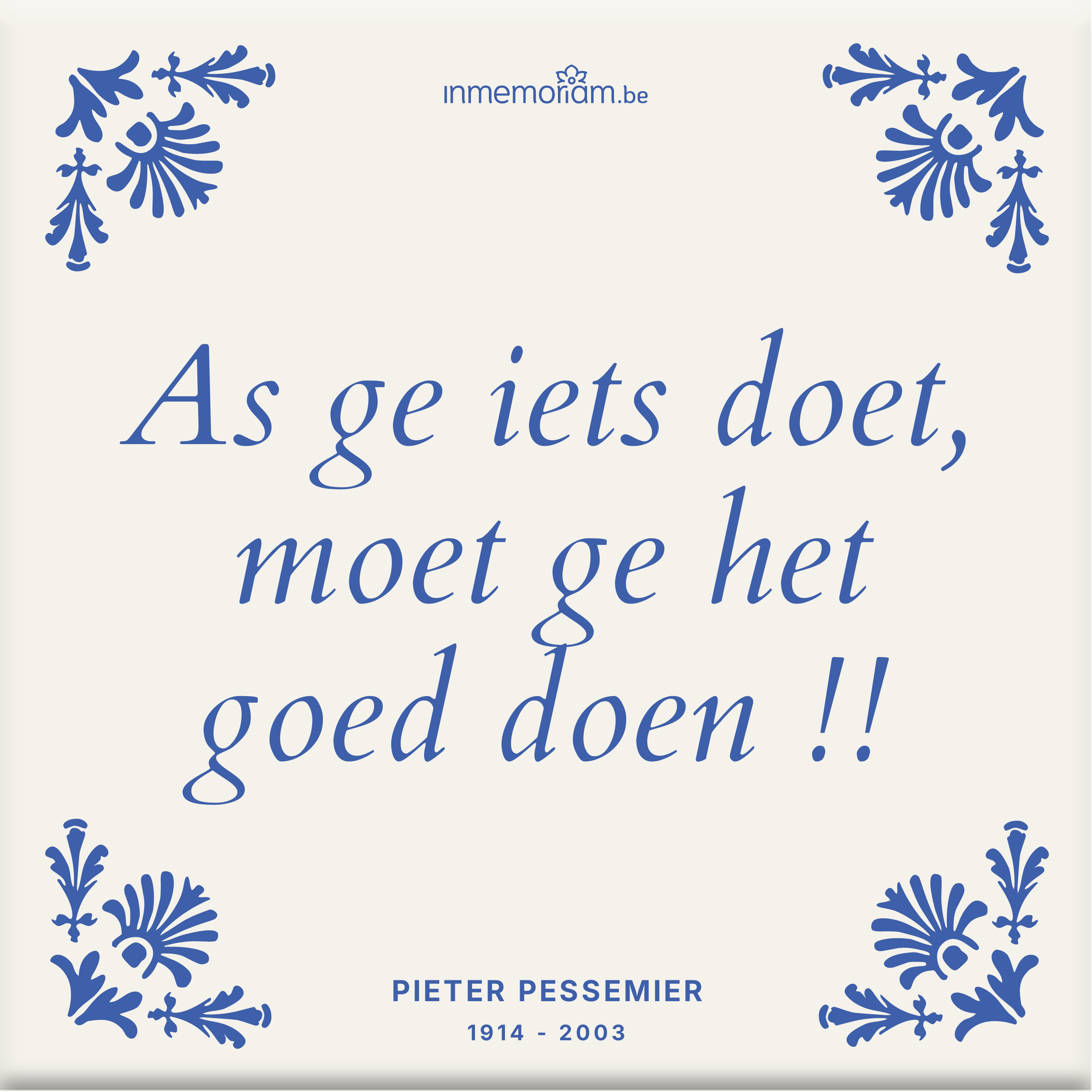 Pieter PESSEMIER