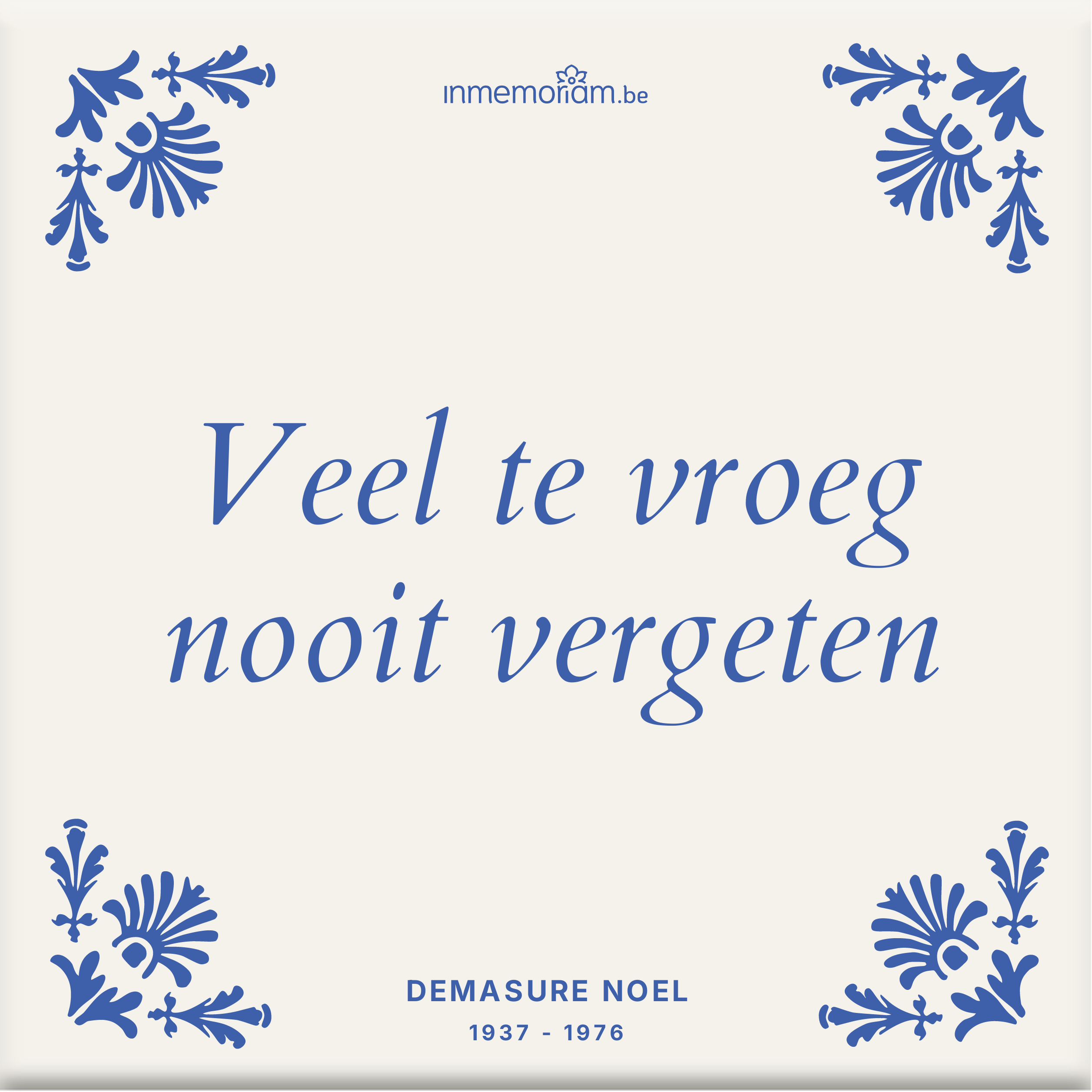 Demasure Noel
