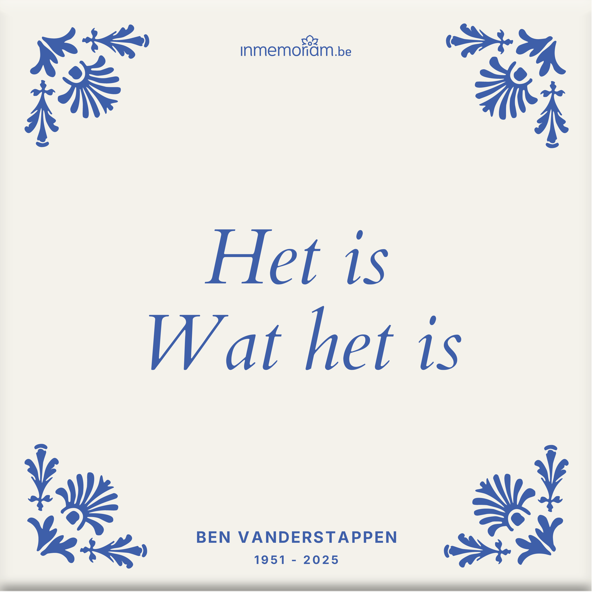 Ben Vanderstappen