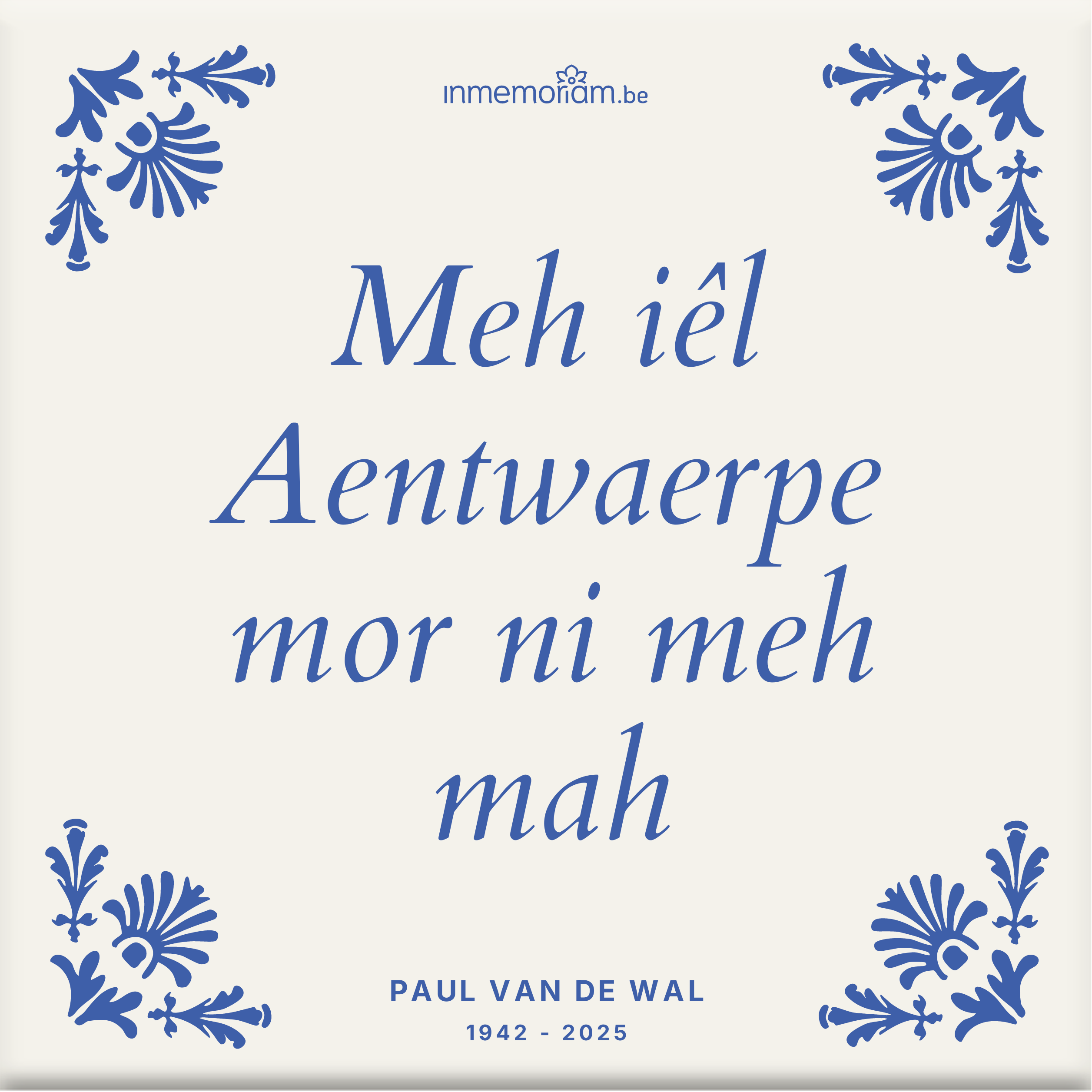 Paul Van de Wal