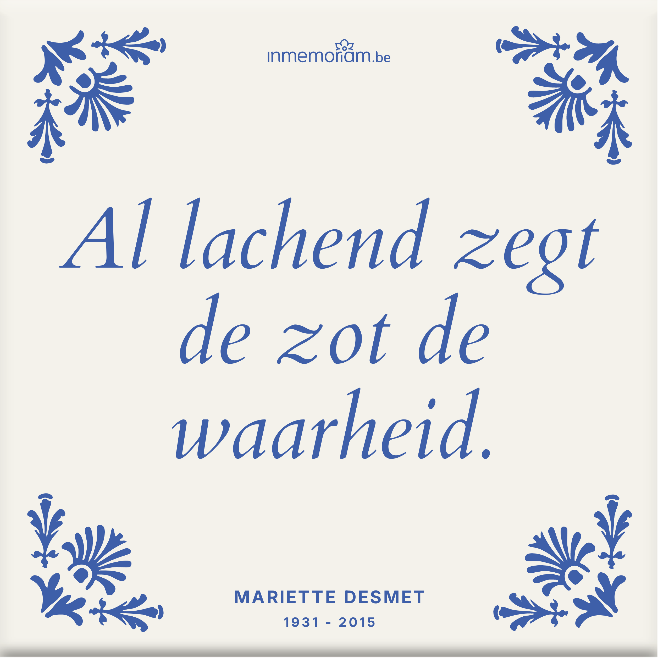 Mariette Desmet