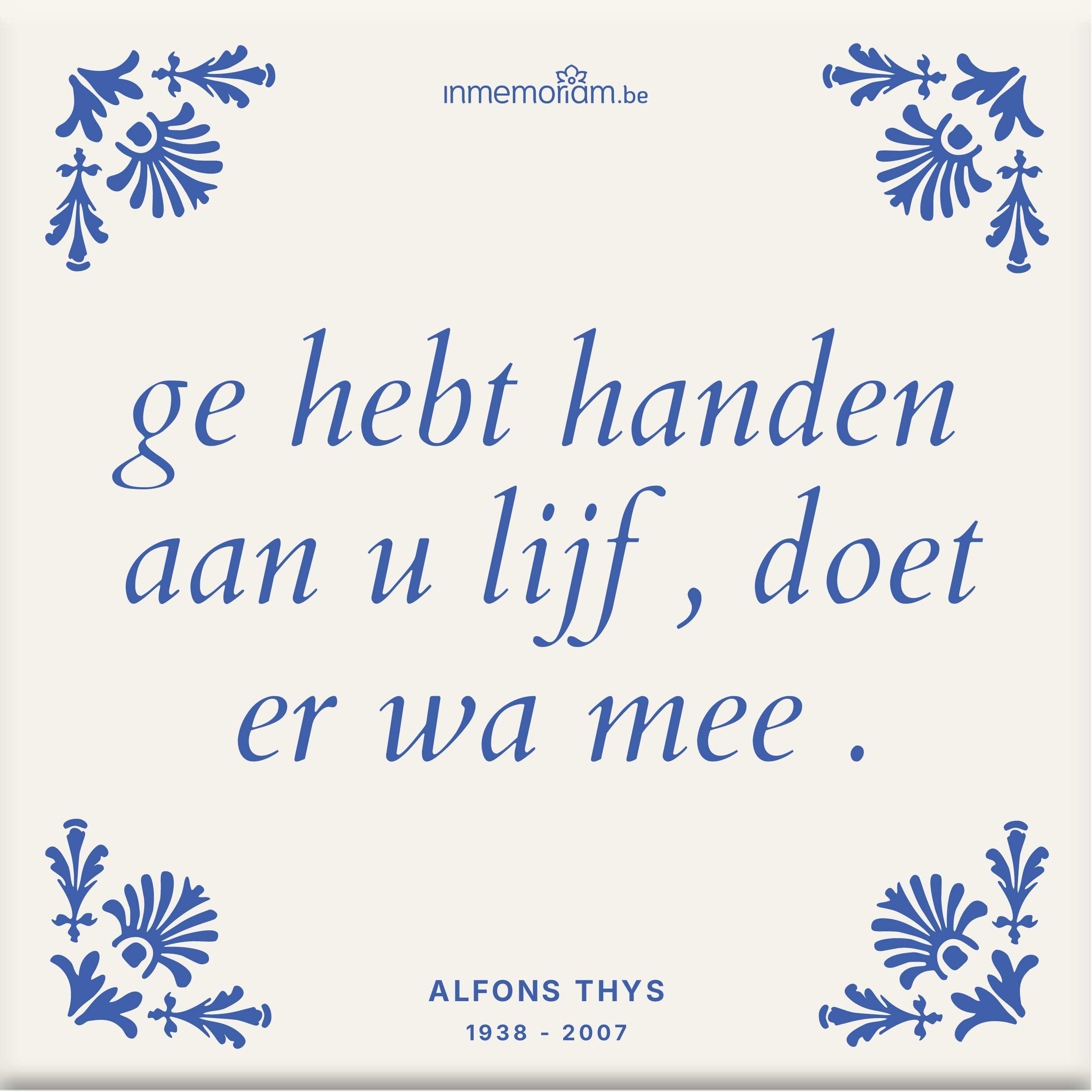 alfons thys