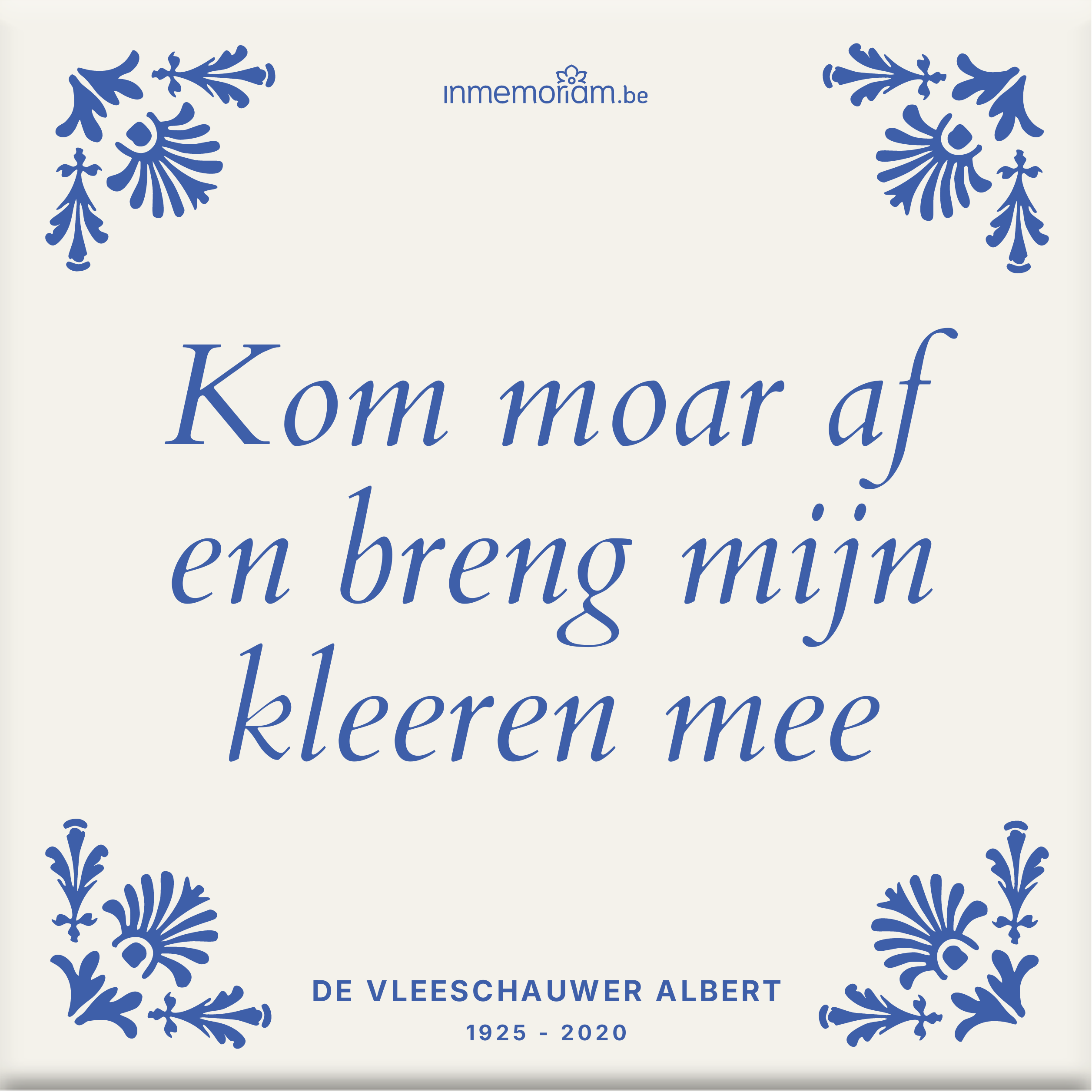 De Vleeschauwer Albert