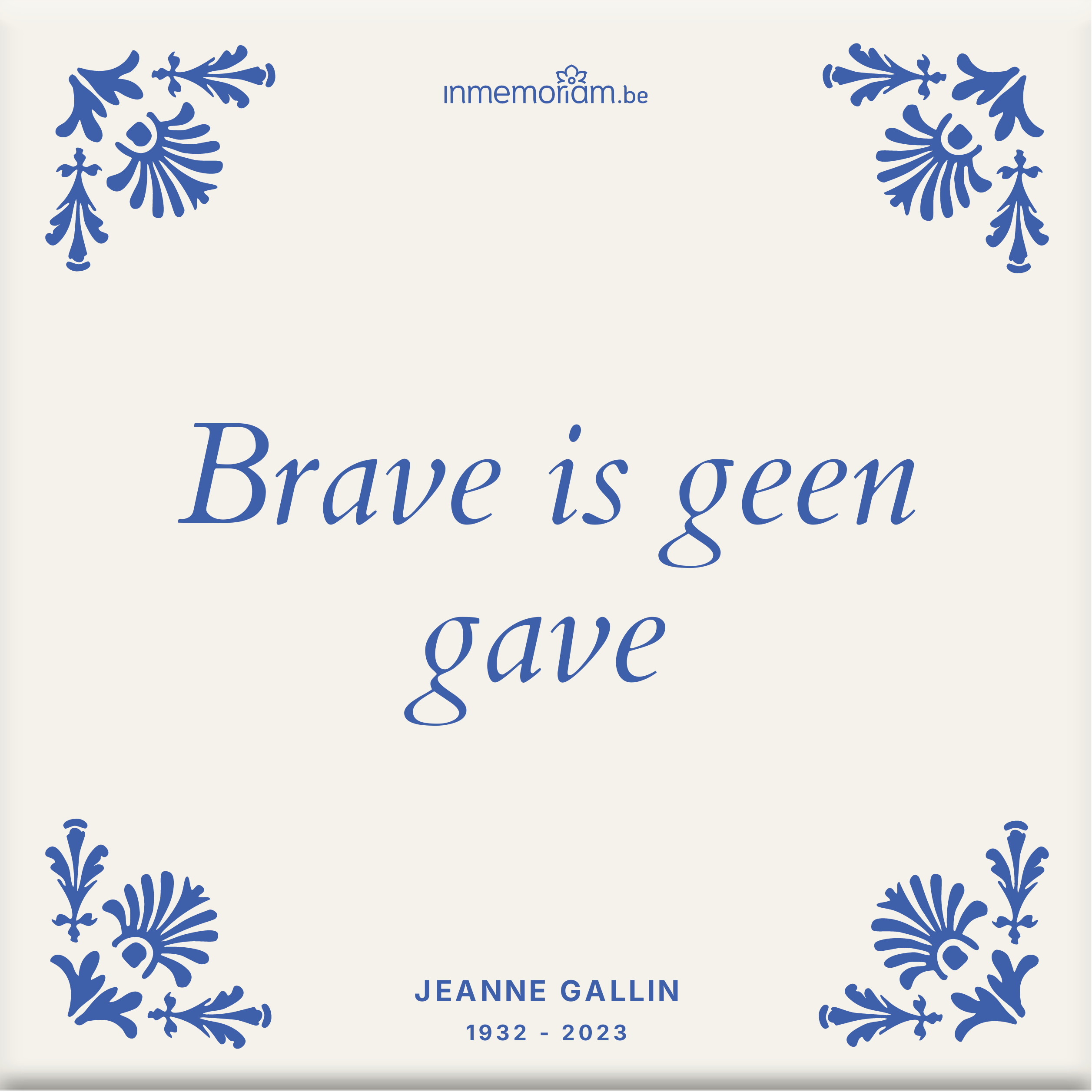 Jeanne Gallin