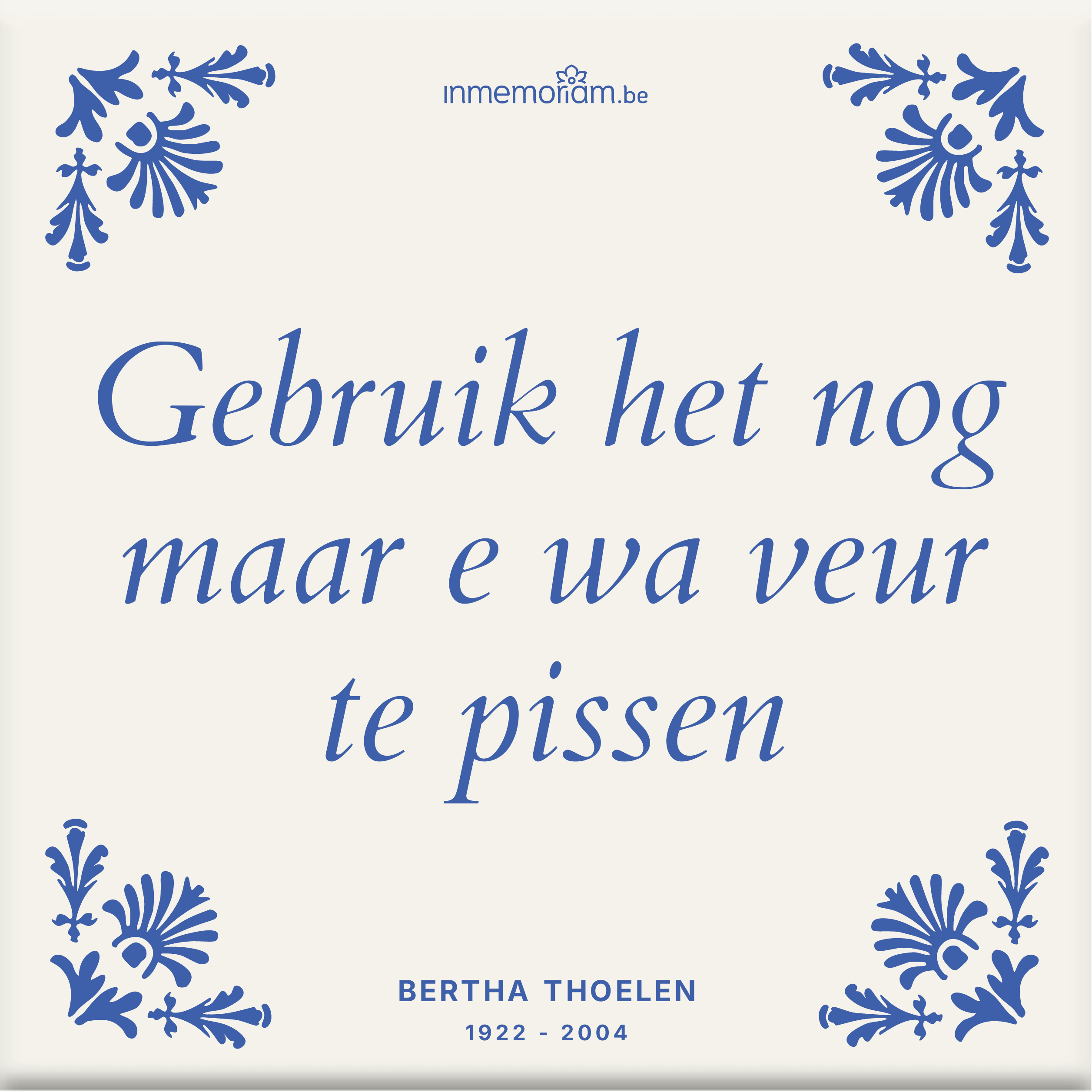 Bertha Thoelen
